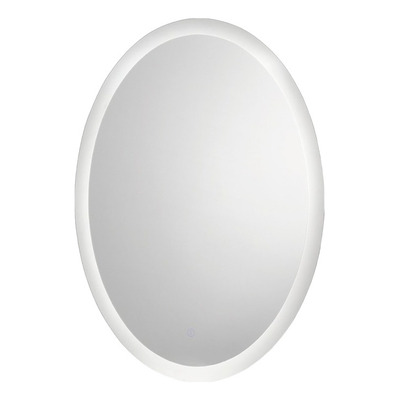 Aplique Espejo Luces Led Tactil Ovalado Baño Pared N8