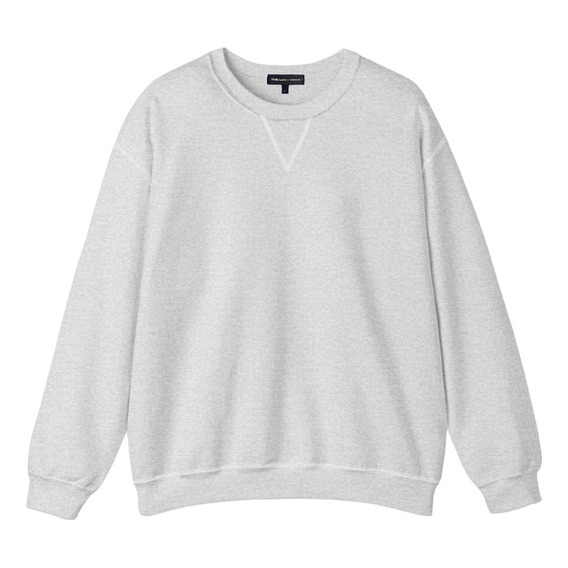 Crewneck Waffle Solid - Gris