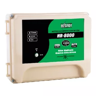 Electrificador Energizador Hagroy Hr-8000 Cerco Eléctrico