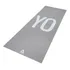 Colchoneta Yoga Mat 4mm Reversible Gris Reebok  Reebok