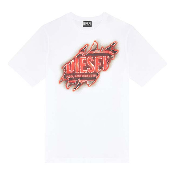 Polo Diesel T-just-e43 White Hombre