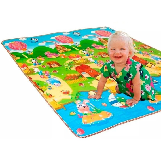 Alfombra Infantil Para Bebe Anti-golpes 180x150cm - El Rey