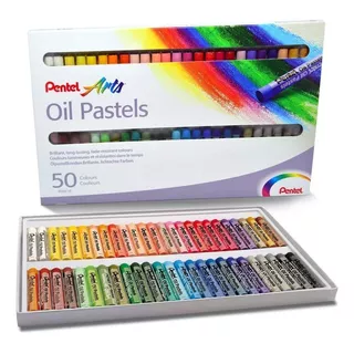Oleoso Pentel Oil Pastels 50 Unidades X Kit