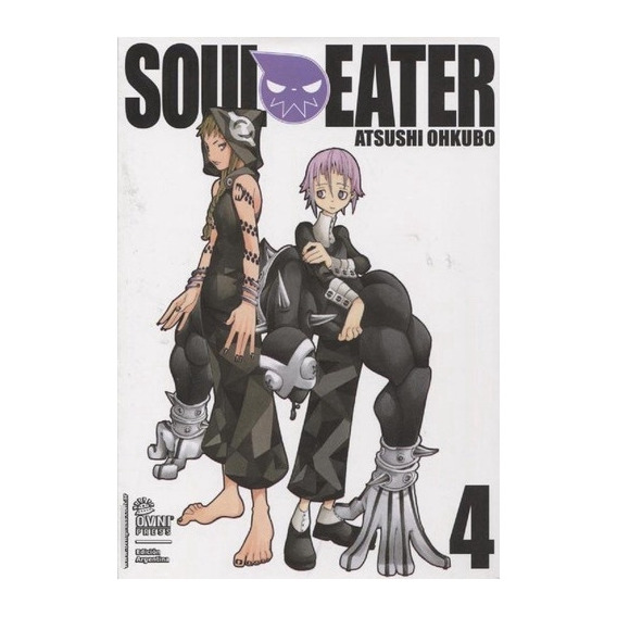 Soul Eater Vol 4, De Ohkubo, Atsushi. Editorial Ovni Press En Español