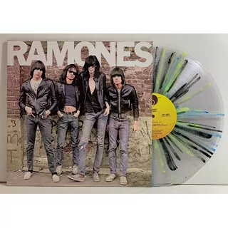 Ramones 1° Lp Capa Colorida Splatter Bonus Chile Lacrado 