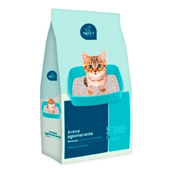 Arena Para Gatos Aglomerante 20kg de peso neto