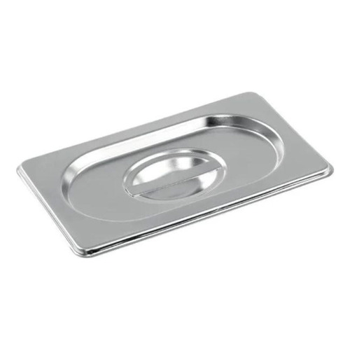 Tapa Cuba Gastronómica Gn 1/9 17x10.5 Cm Acero Inox Goldsky