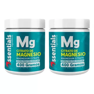 2 Citrato Magnesio 2500mg 400g - g a $312