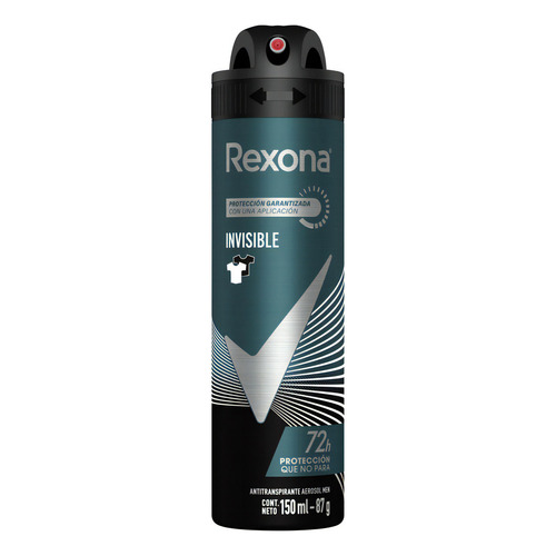 Desodorante Rexona Invisible Men 150 Ml