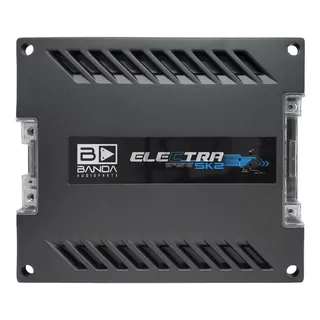 Modulo Amplificador Banda Electra 5k2 5000 Rms 2 Ohm Grave Cor Preto