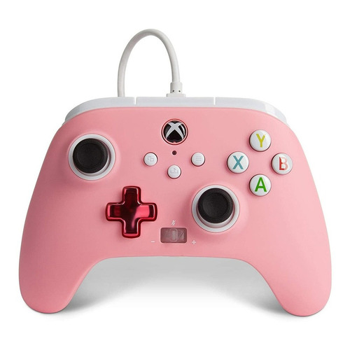 Control joystick ACCO Brands PowerA Enhanced Wired Controller for Xbox Series X|S Advantage Lumectra pink