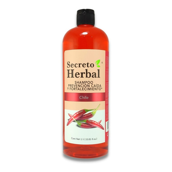 Shampoo Secreto Herbal Anticaída Y Fortalecimiento Chile 1 L