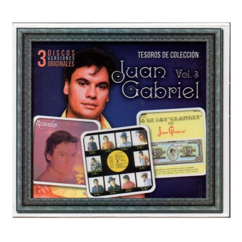 Juan Gabriel - Tesoros De Coleccion / Vol 3 - Boxset 3 Cd