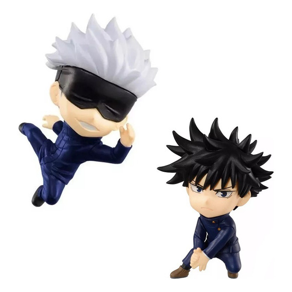 Set De 2 Figuras Originales Jujutsu Kaisen Gojo Fushiguro 