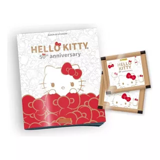 Pack Álbum + 20 Sobres Hello Kitty 50th Anniversary
