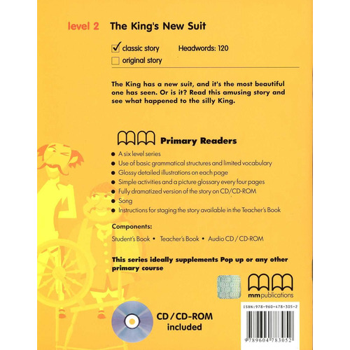 The King's New Suit + Audio Cd - Primary Readers Level 2