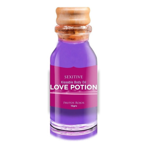 Sexitive Mini Love Potion aceite comestible kissable body oil 15g