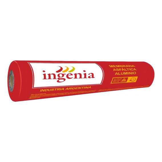 Membrana Asfáltica 35 Kg Aluminio Ingenia