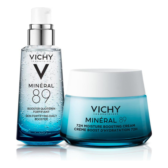 Pack Mineral 89: Serum 50ml + Crema Light 50ml