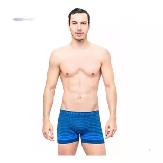 Pack X6 Boxer Hombre Dufour Sin Costura Rayado Art. 11943