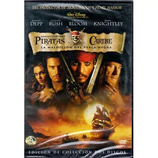 Piratas Del Caribe Maldición Del Perla Negra (2 Dvd) - Mcbmi