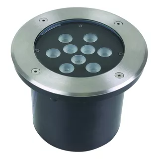 Luminaria De Exterior Para Piso Led 9w 16cm Tecnolite