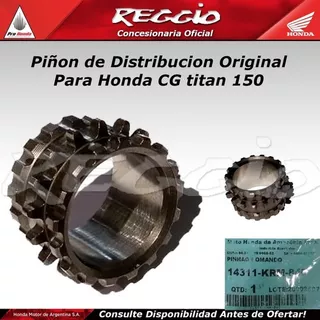 Piñon De Distribucion Original Para Honda Cg Titan 150