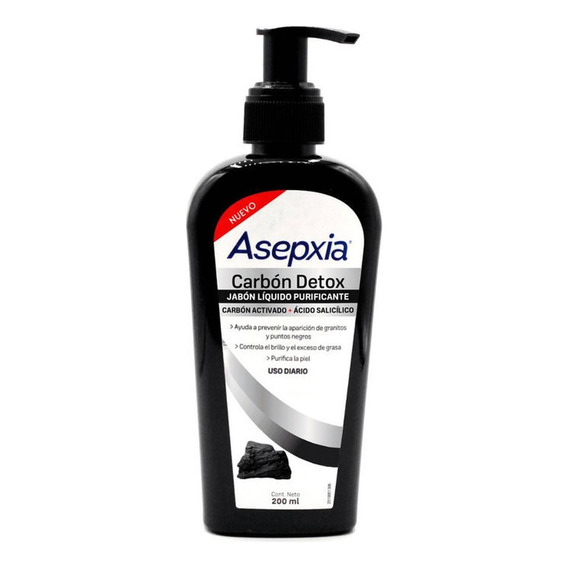 Asepxia Jabon Liquido Facial Antiacne Ca - g a $154