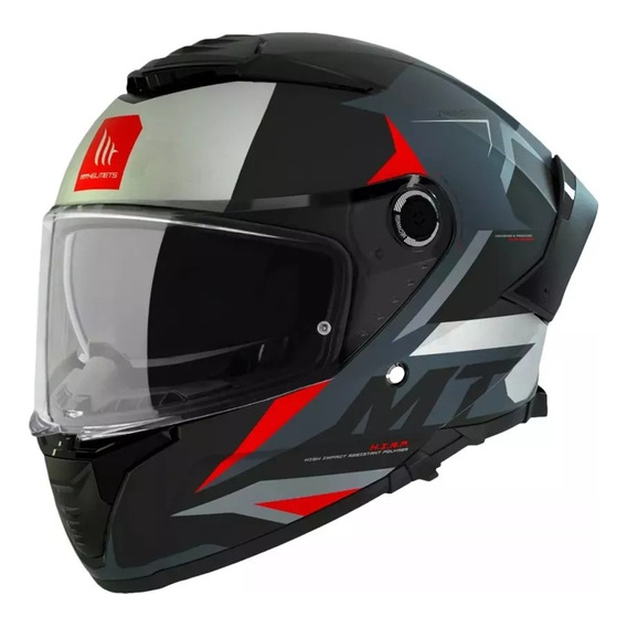 Casco Para Moto Mt Helmets Thunder 4sv Exeo B5 Gris Ece2206