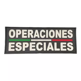 Parche Insignia Pvc Operaciones Especiales Tactico