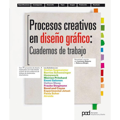 Procesos Creativos En Diseño Gráfico de Lucienne Roberts y Rebecca Wright Editorial Parramon