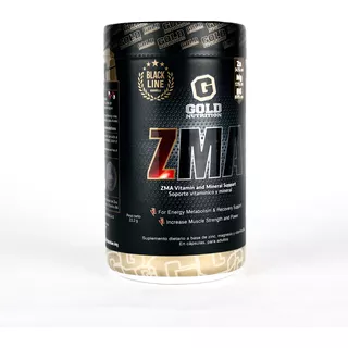 Zma Gold Nutrition Zinc Magnesio Precursor De Testosterona Sabor Na