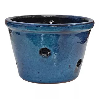 Vaso Orquídea Cônico Esmaltado A:15 L:22 E9157g Ap Full