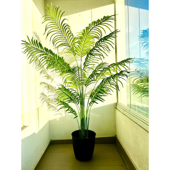 Planta Artificial Palmera 190 Cm. Premium 15 Hojas