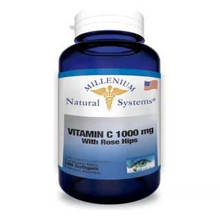 Vitamina C 1000mg Rose Hips Petalos - Unidad a $499
