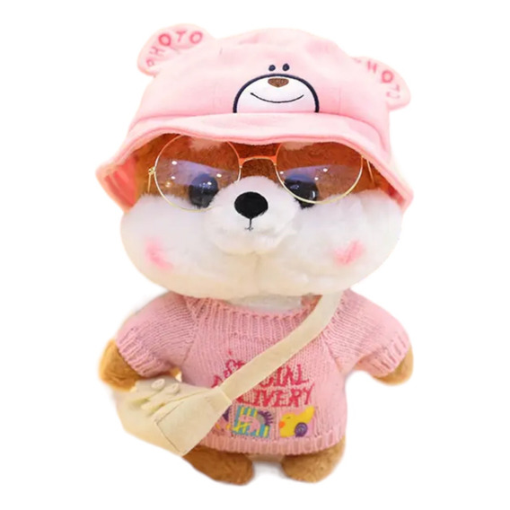 Lalafanfan Perro Zorro Peluche Accesorios Kawaii