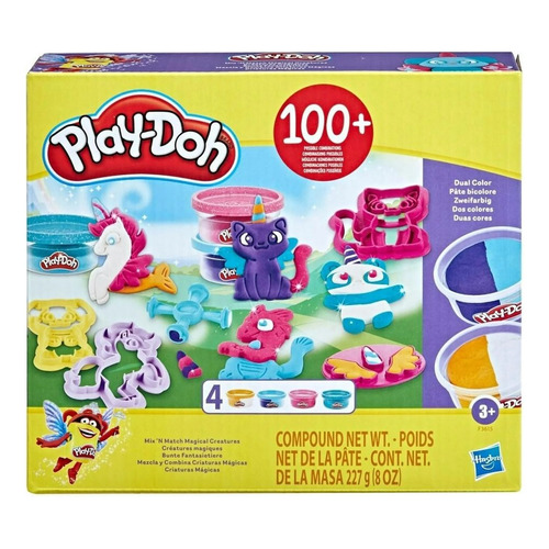 Play Doh Mezcla Y Combina Criaturas Magicas 227g Hasbro