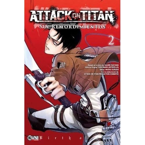 Attack On Titan Sin Remordimientos Vol.2