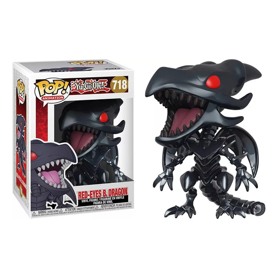 Funko Pop! 718 Yu-gi-oh! Red-eyes Black Dragon Animation 