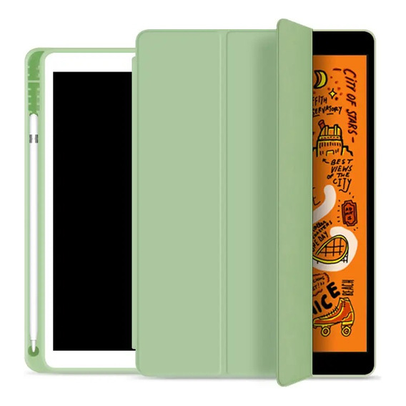 Carcasa Smart Cover Para iPad 10.9 2022 10gen +ranura Pencil