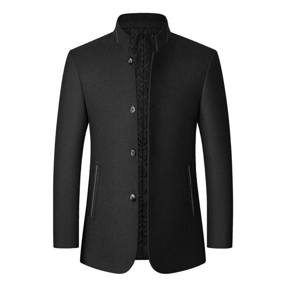 Saco Blazer Hombre Negro Casual Moda Caballero Slim Fit