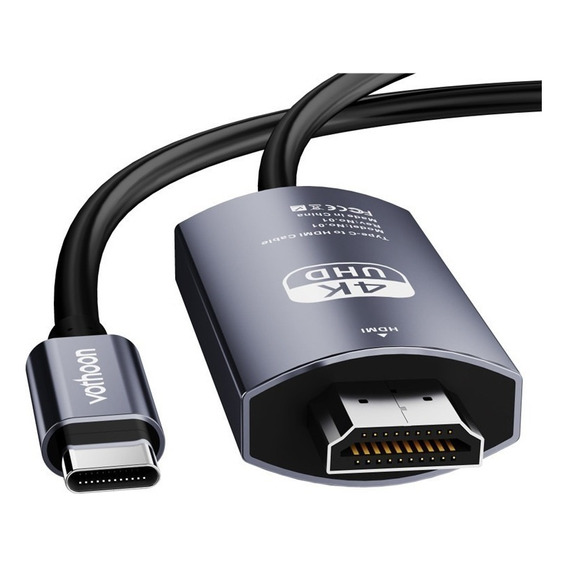 Adaptador Cable Usb Tipo C A Hdmi/ Usb-c A Hdmi 4k Hdtv 30hz