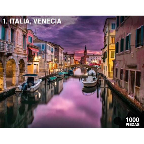Rompecabezas 1000 Piezas Puzzle Italia Venecia Envio Hoy