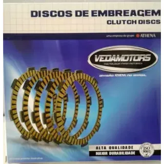 Discos Embrague Honda Nx 400 Falcon Made In Brasil Rpmotos!!