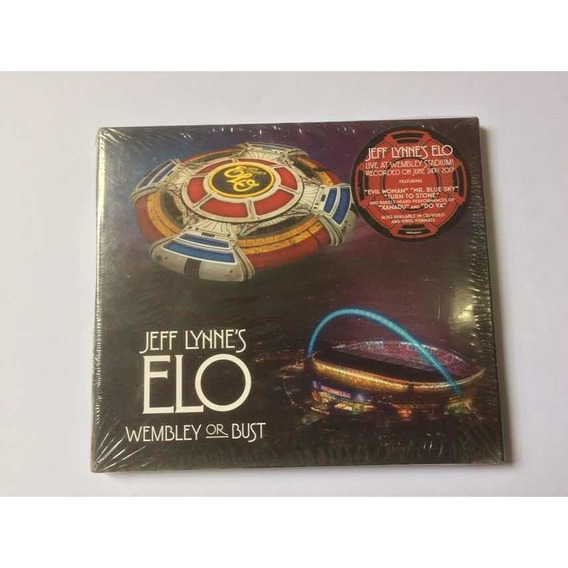 Cd Electric Light Orchestra. Elo Wembley Or Bust.