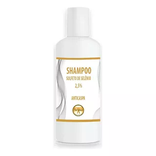  Shampoo Sulfeto De Selenio 2,5% Acaba Com Fungo 200ml