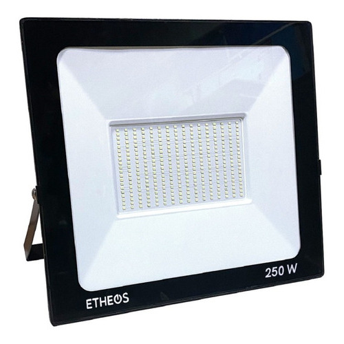 Reflector Proyector Led Etheos 250w Exterior 25000 Lm Ip65 Color De La Carcasa Negro Color De La Luz Blanco Cálido