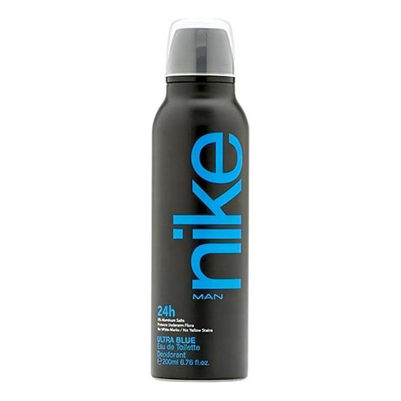 Desodorante En Spray Nike Ultra Blue Man 200ml Original Fragancia Floral Oriental