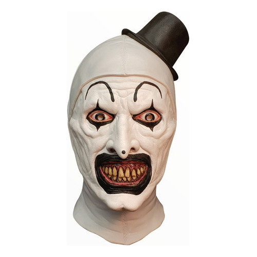 Terrifier - Art The Clown Mask Color Blanco Películas y Series
