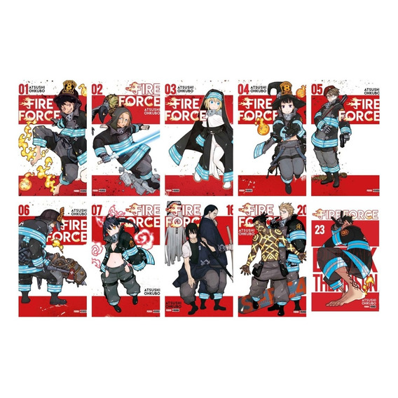 Mangas Panini Fire Force En Español 